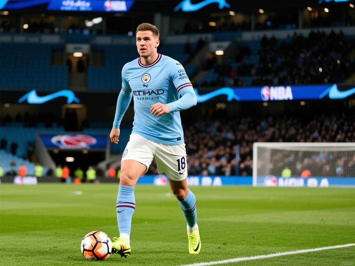 全攻全守!曼城中锋不进球仍配得上高分责任心满满难怪能当队长 第2张