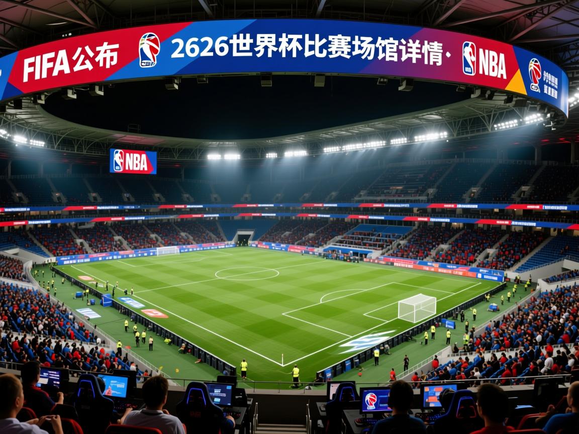 FIFA公布2026世界杯比赛场馆详情